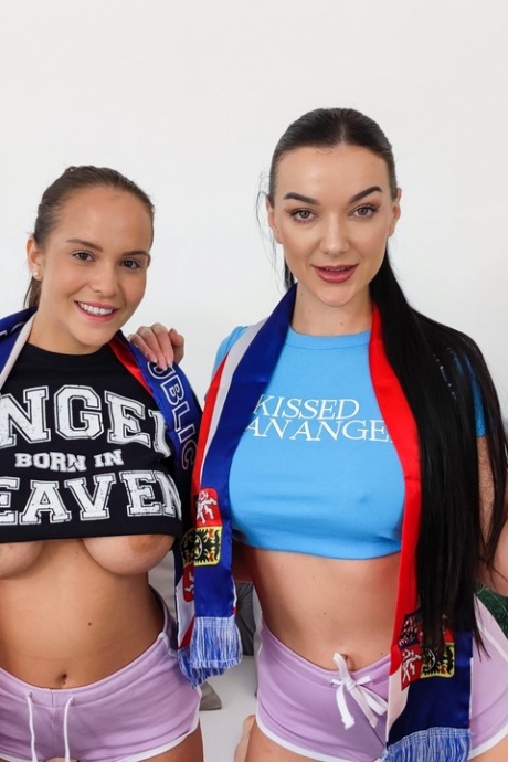 Оргия по обмену с сумасшедшими чешскими футбольными фанатами Lady Gang и Дженнифер Мендес 2