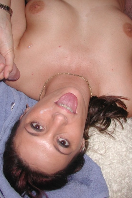 Любительскую цыпочку Джуси Джо трахают толпой с ее волосами, собранными сзади в конский хвост 6