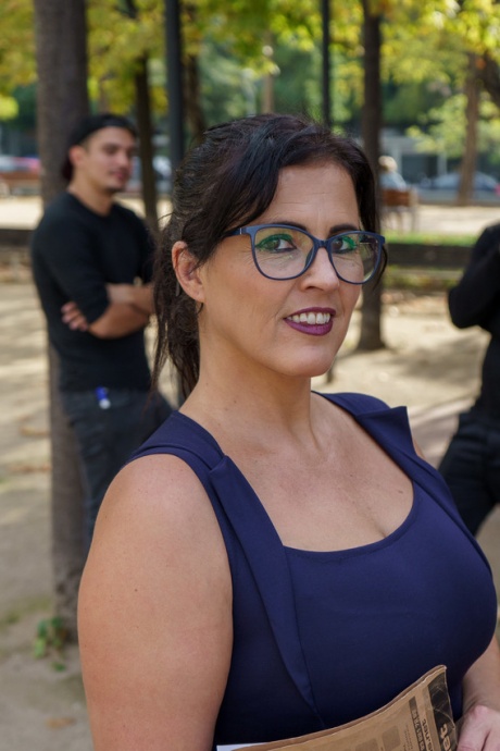 Пухленькая Монтсе Свингер средних лет приводит домой пару парней для ММФ-секса 2