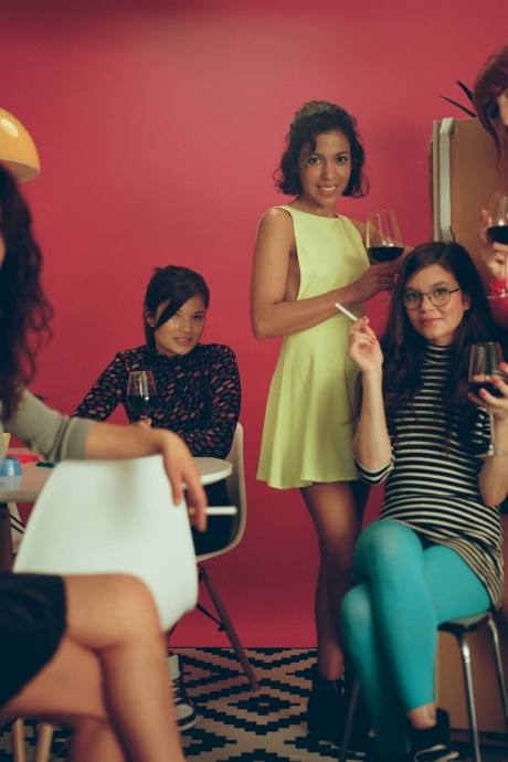 Группа похотливых самок из 70-х ублажает своих бойфрендов 1